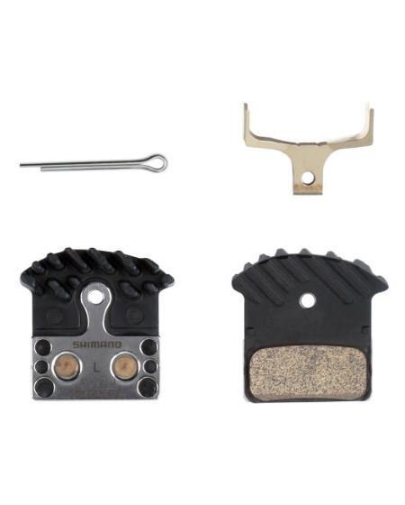 Shimano Brake Pads - J04C XT with spring and pin