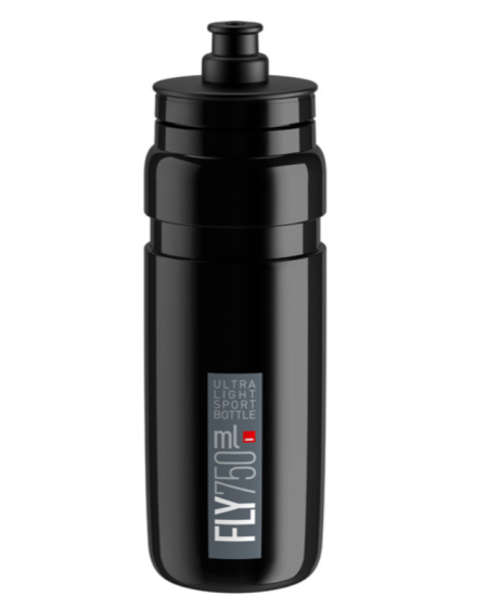 ELITE: Fly, black with grey logo 750 ml