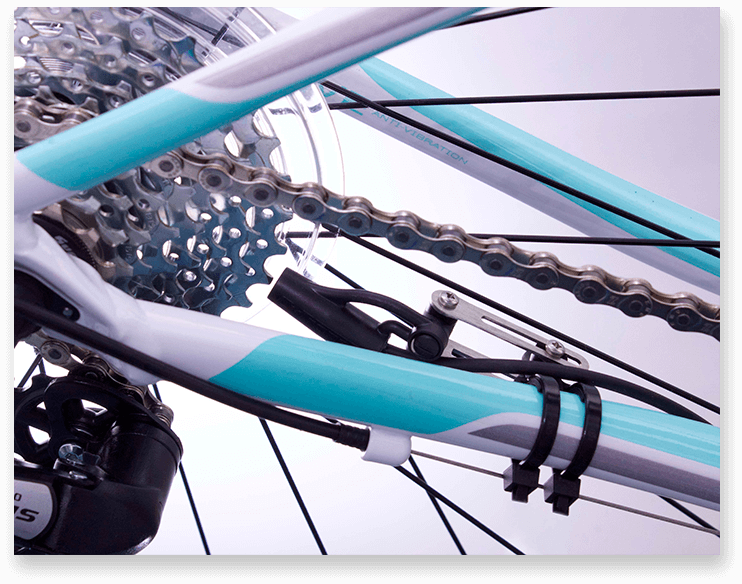 Cytronex Sensor Fitted To Bike